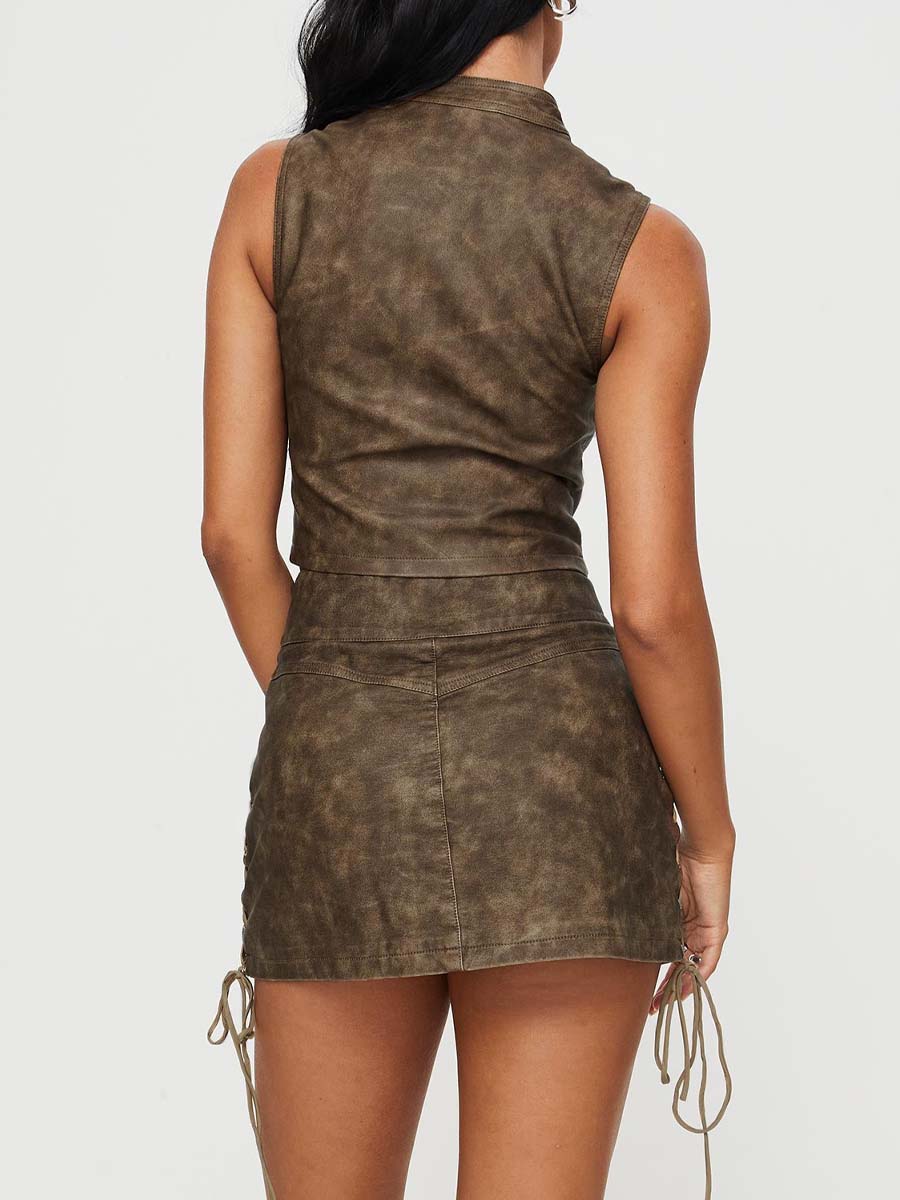 Faux Leather Set