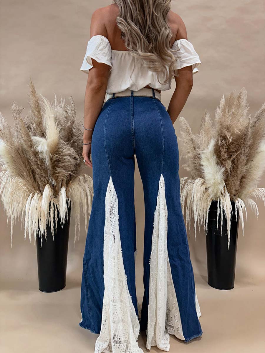 Lace Bell Bottoms