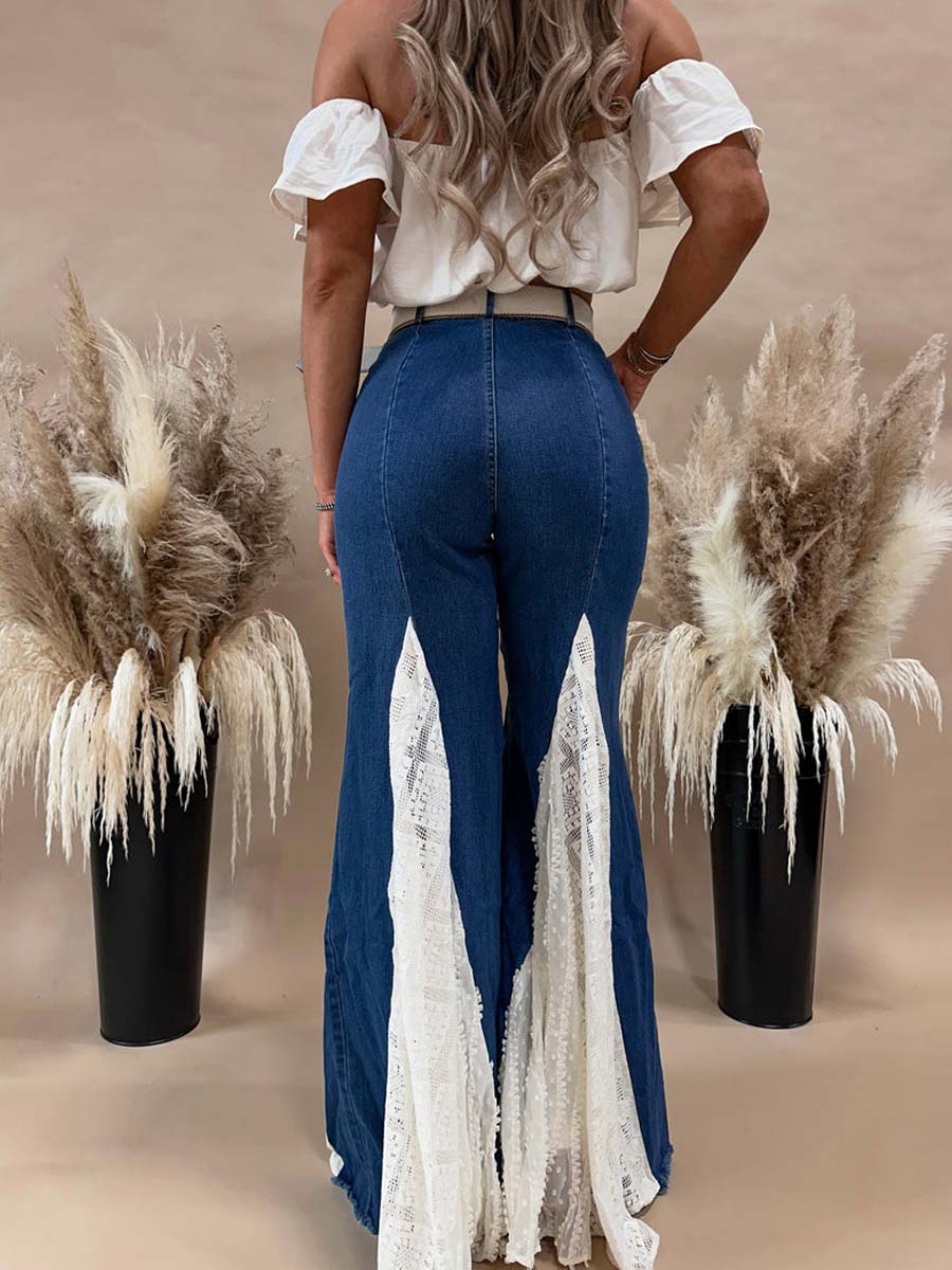 Lace Bell Bottoms