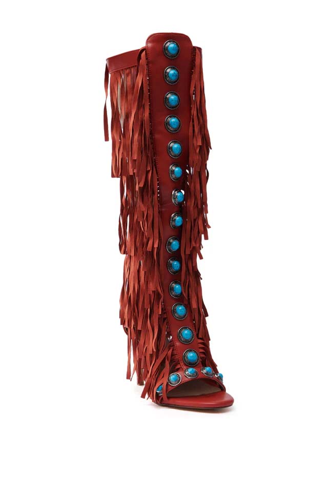 Faux Leather Sandal
