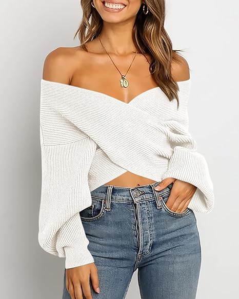 Off The Shoulder Sweater