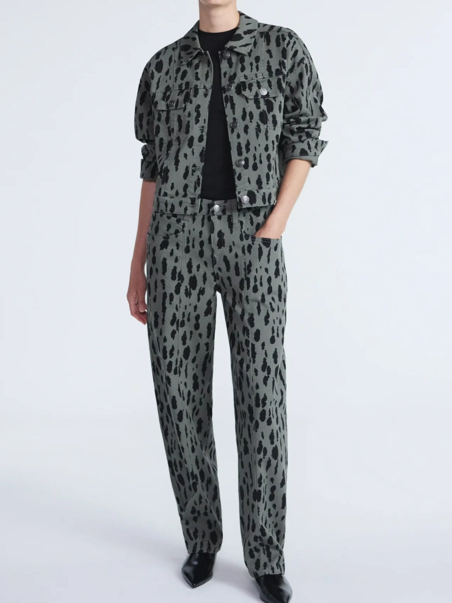 Animal Print Three-Piece Set