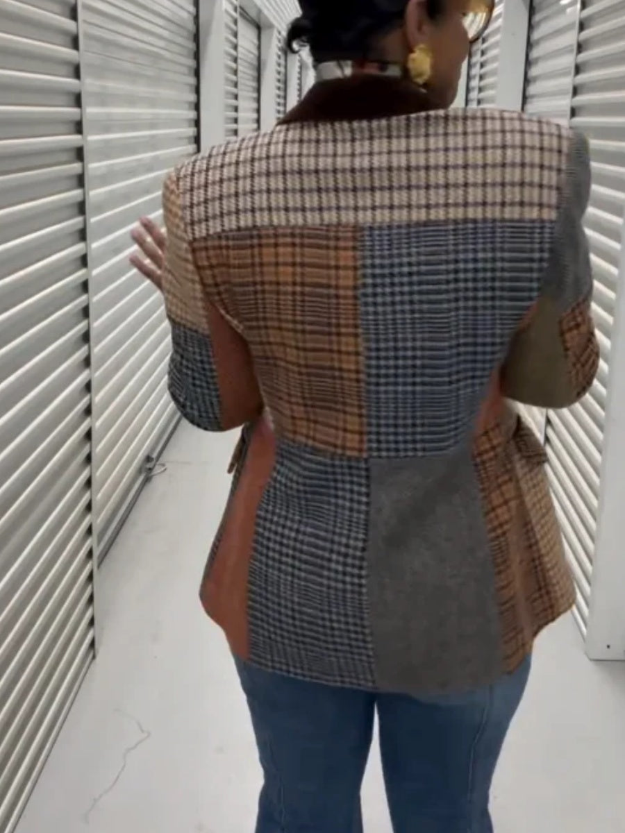 Retro Wool Blazer