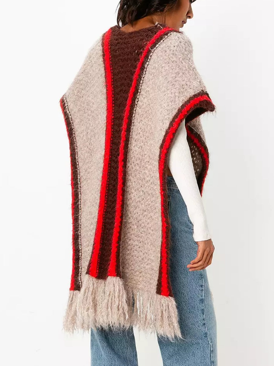 Comfort Fringe Cape