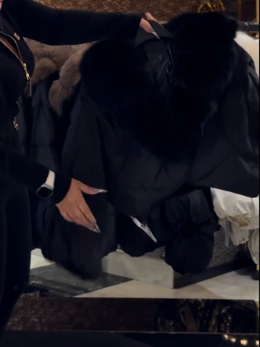 Faux Fur Down Jacket