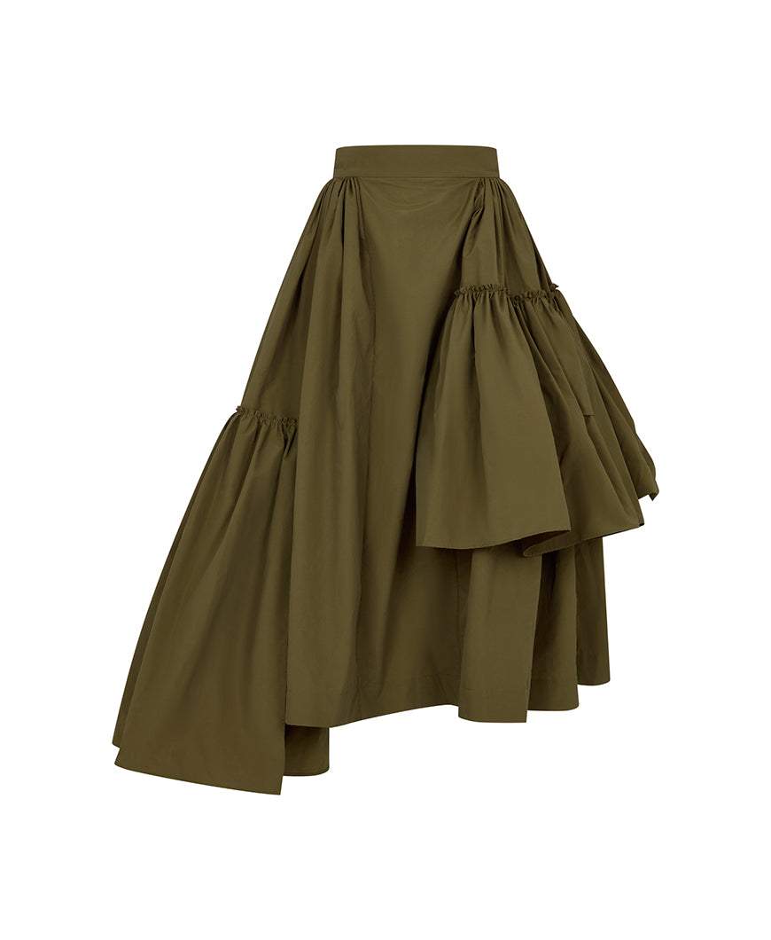 ASYMMETRIC WIND BREAKER SKIRT