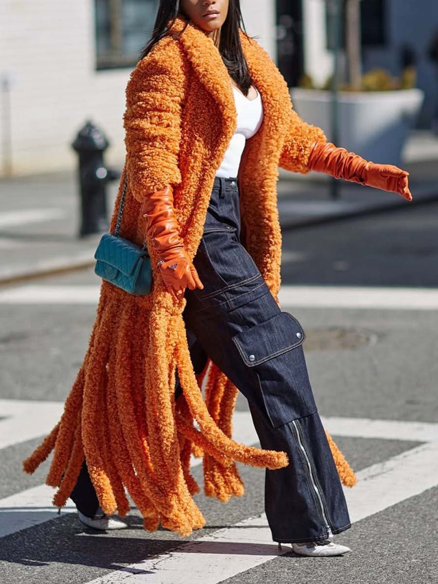 Orange Long Coat