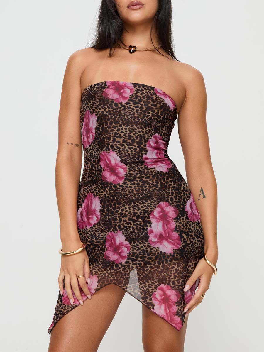 Strapless Mini Dress