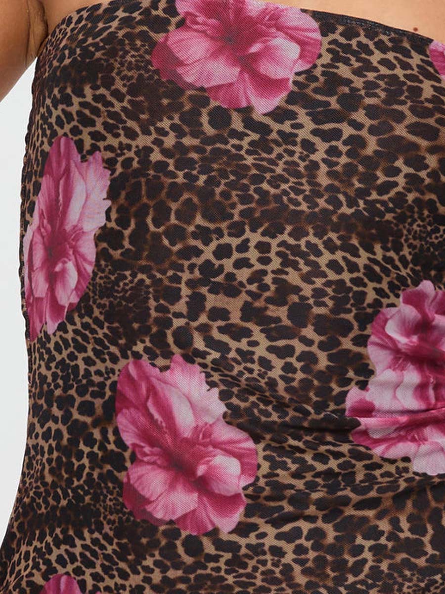 Strapless Mini Dress