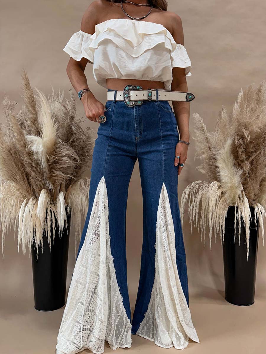 Lace Bell Bottoms