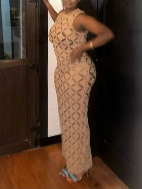 Cut Out Maxi Dress