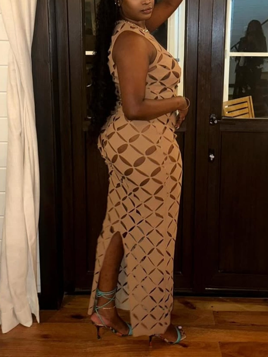 Cut Out Maxi Dress