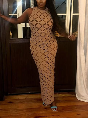 Cut Out Maxi Dress