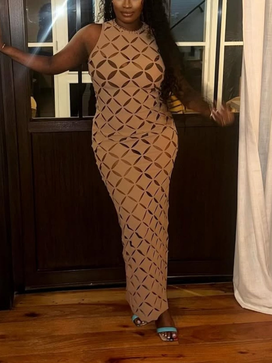 Cut Out Maxi Dress