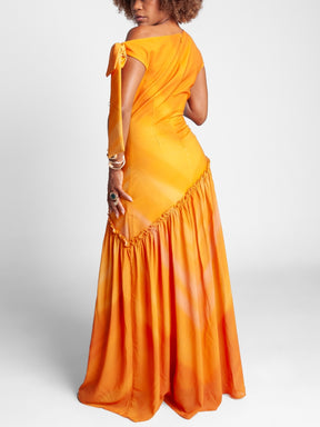 Asymmetric Maxi Dress