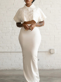 Knit Skirt Set