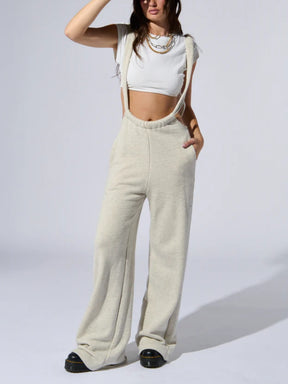 Stretchy Cotton Overalls