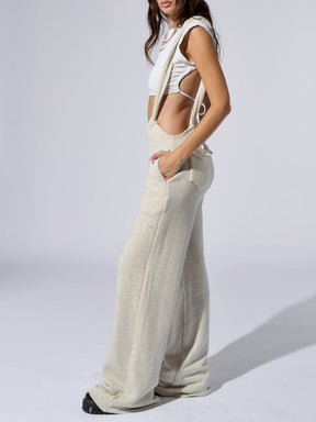 Stretchy Cotton Overalls