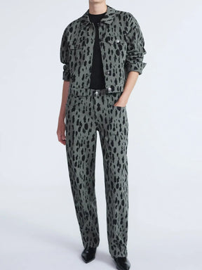 Animal Print Three-Piece Set