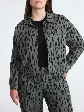 Animal Print Three-Piece Set