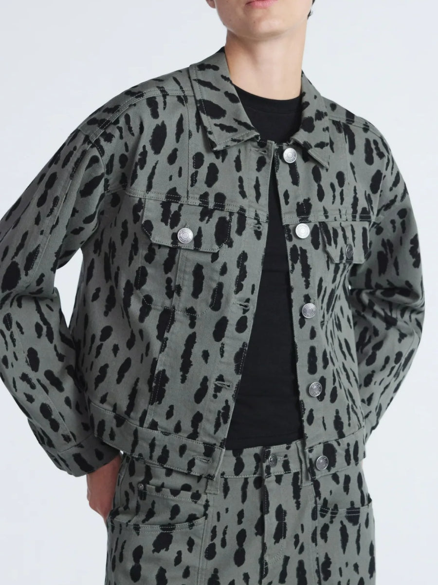 Animal Print Three-Piece Set