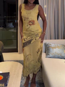 Floral Print Dress