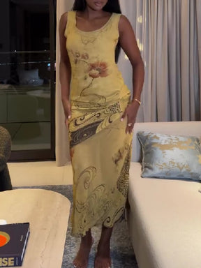 Floral Print Dress
