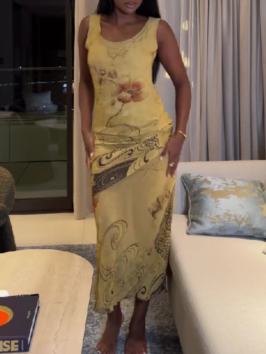 Floral Print Dress