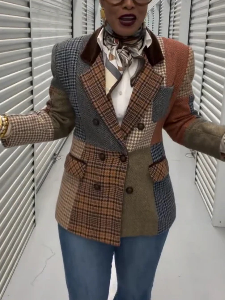 Retro Wool Blazer