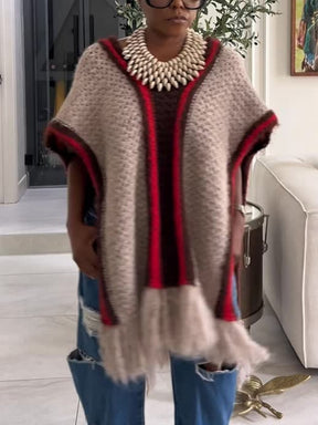 Comfort Fringe Cape