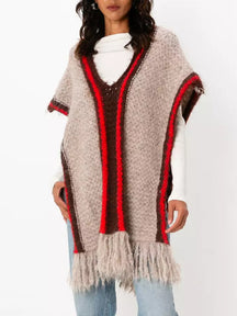 Comfort Fringe Cape