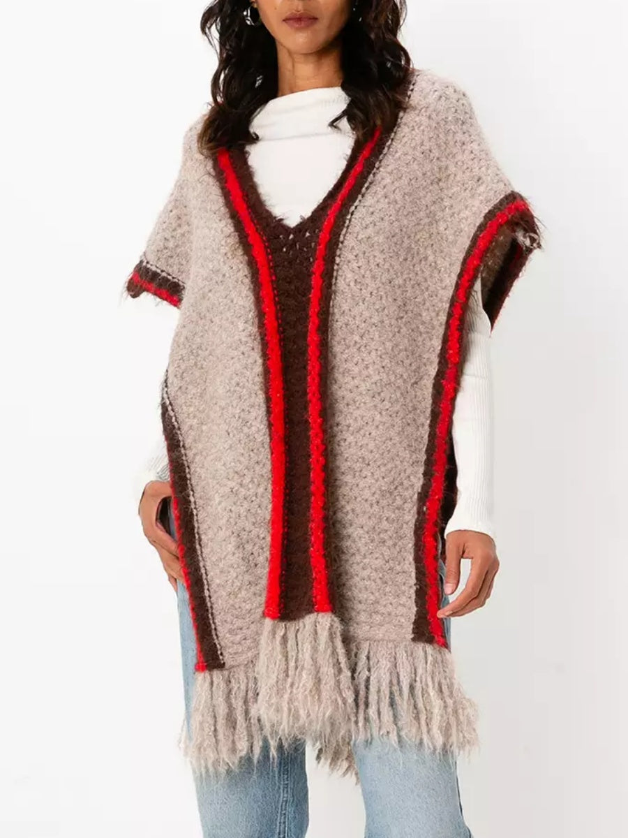 Comfort Fringe Cape