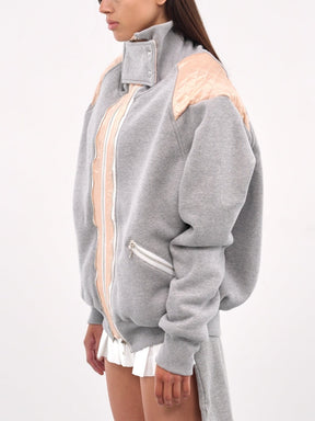 Double Zip Bomber Jacket