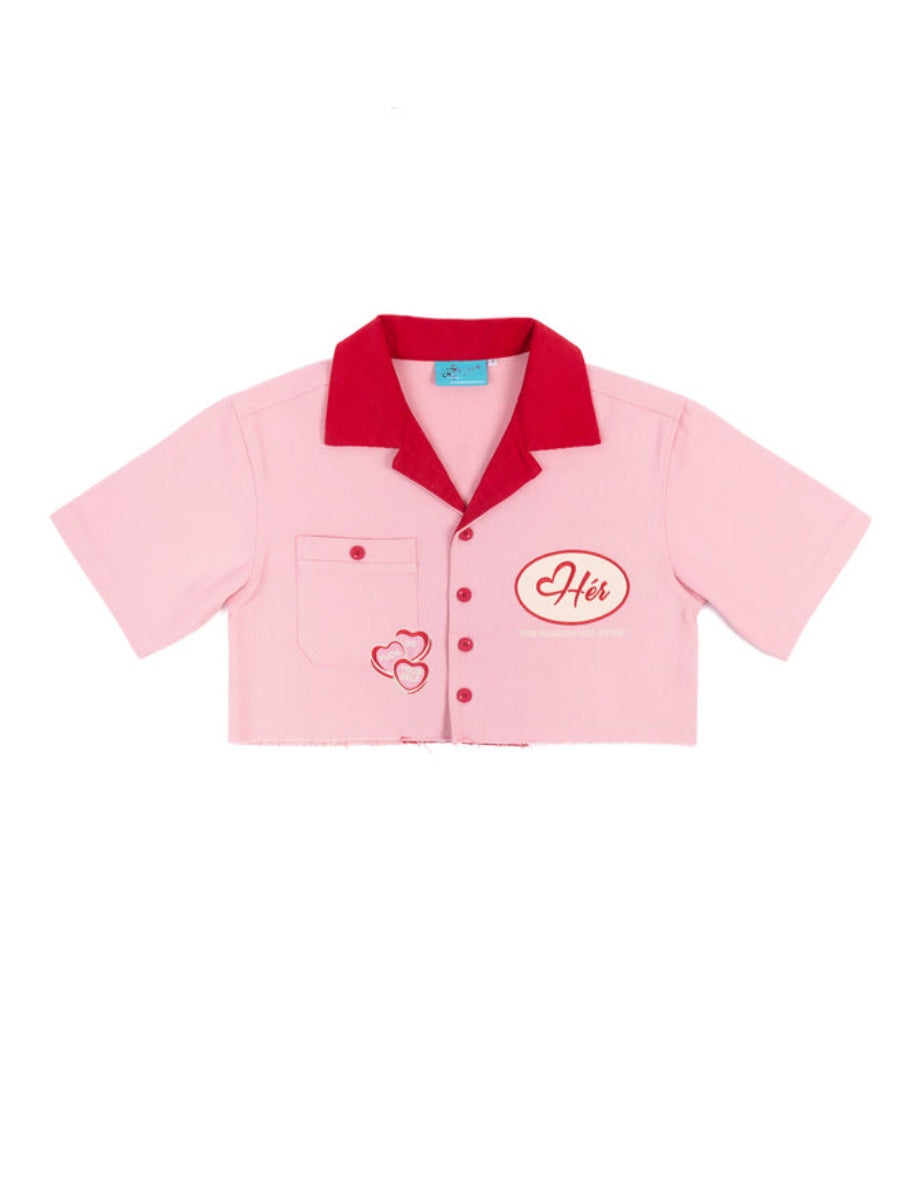 CROPPED WORKSHIRT