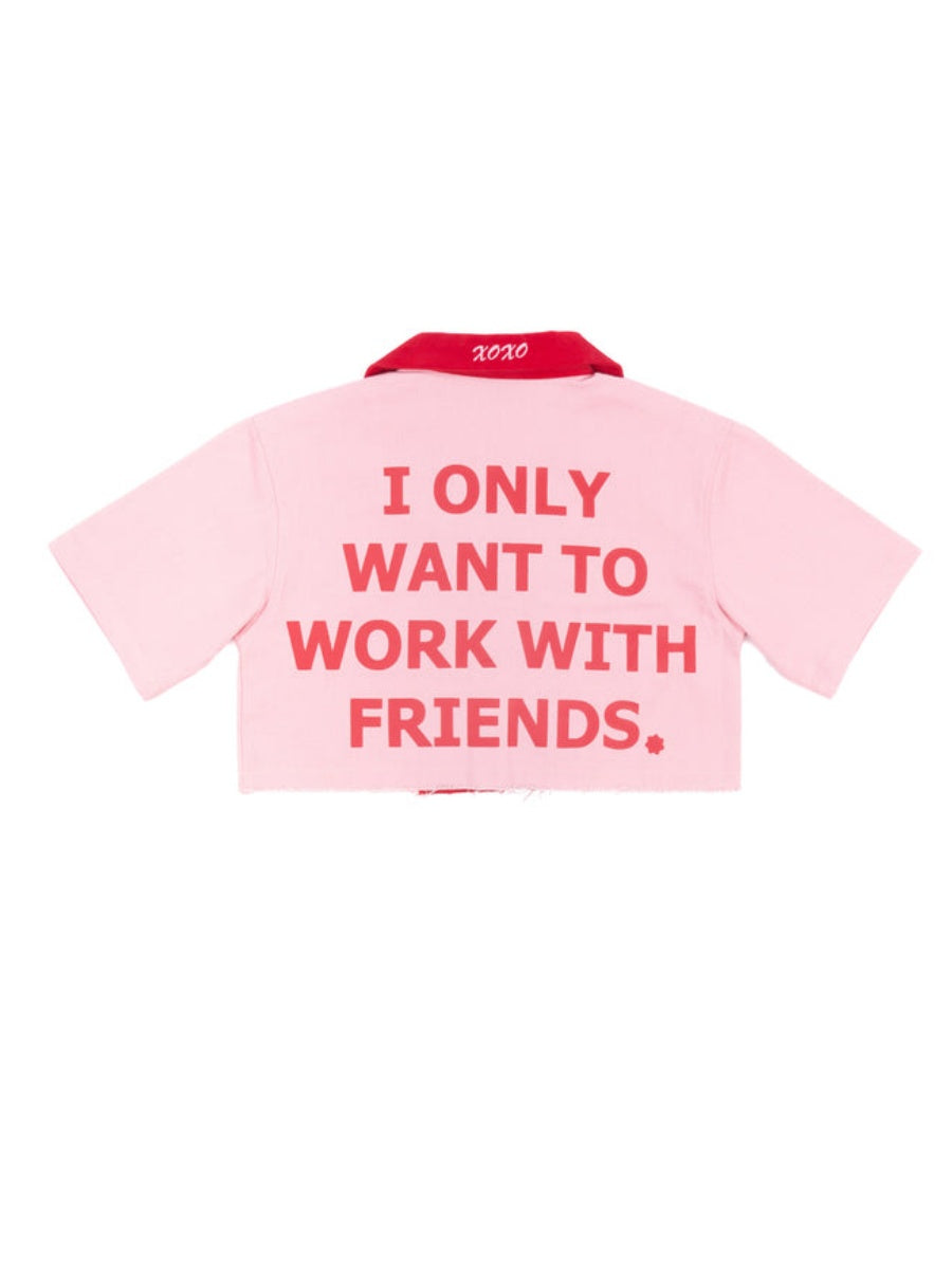 CROPPED WORKSHIRT