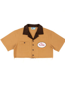 CROPPED WORKSHIRT
