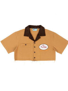 CROPPED WORKSHIRT
