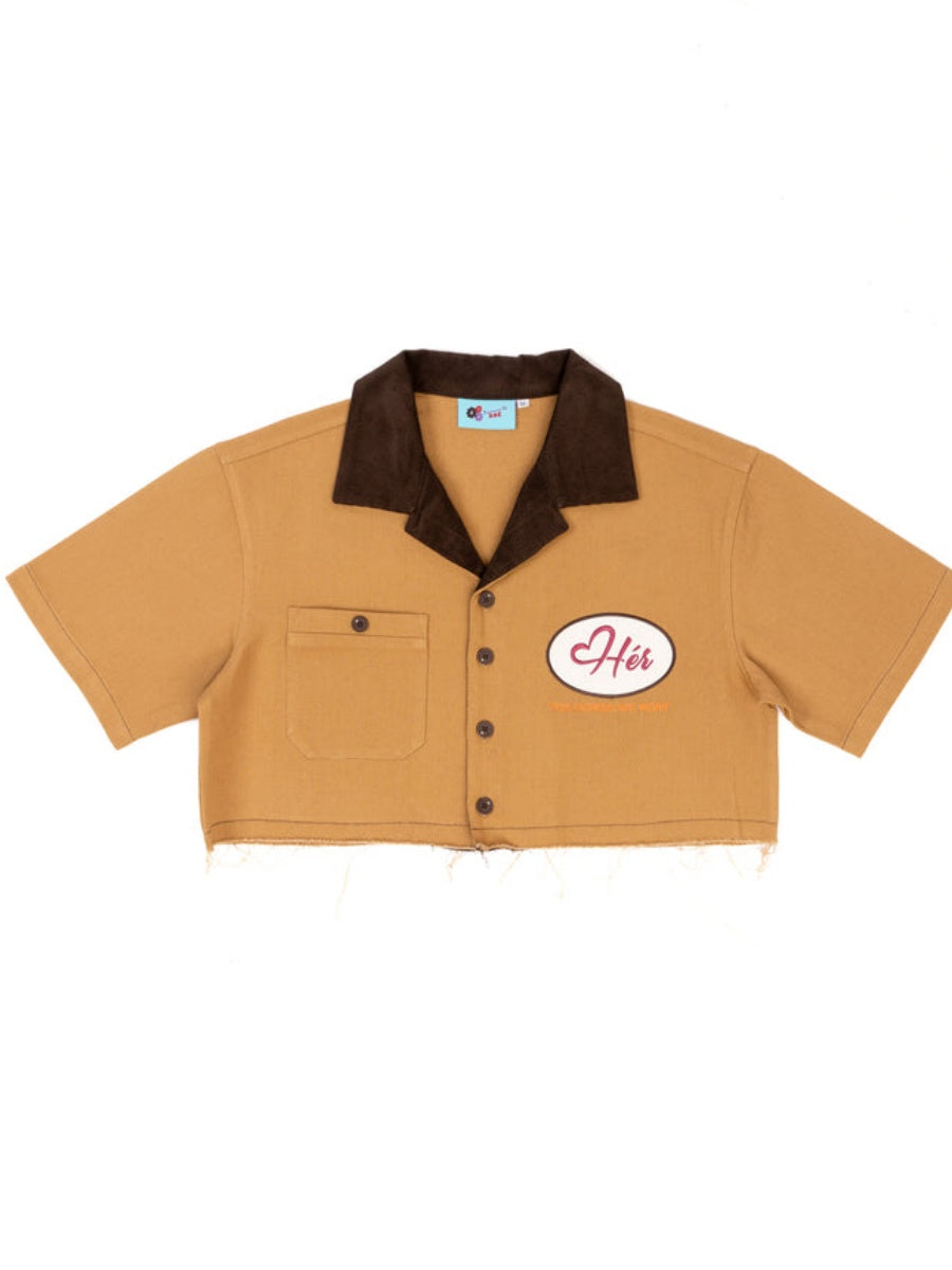 CROPPED WORKSHIRT