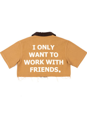 CROPPED WORKSHIRT