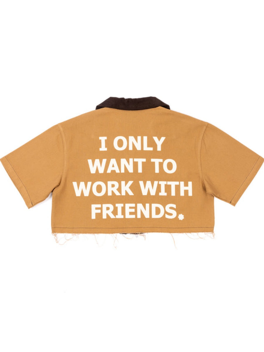 CROPPED WORKSHIRT