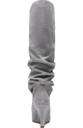 Fleece Knee High Boot