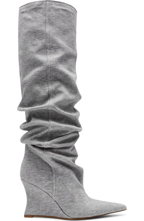 Fleece Knee High Boot