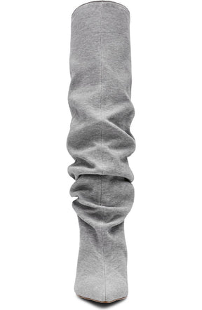 Fleece Knee High Boot