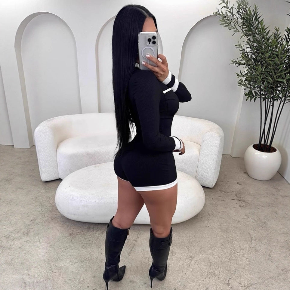 Solid Color Jumpsuit