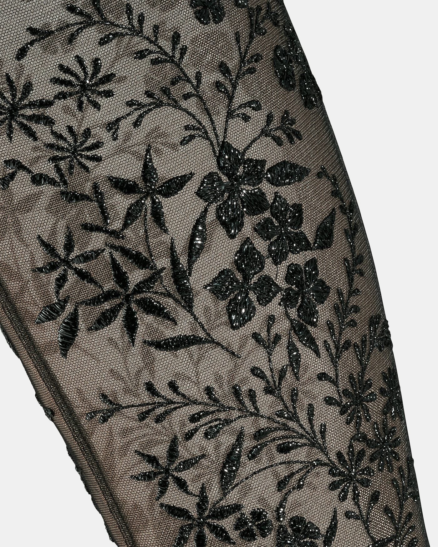 Sheer Tulle Mesh Boots