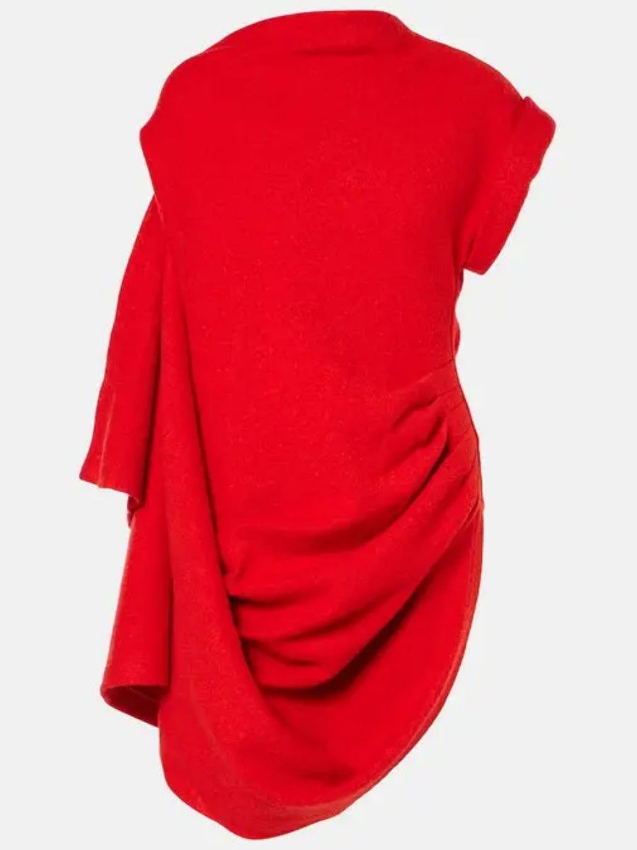 Asymmetrical Draped Top