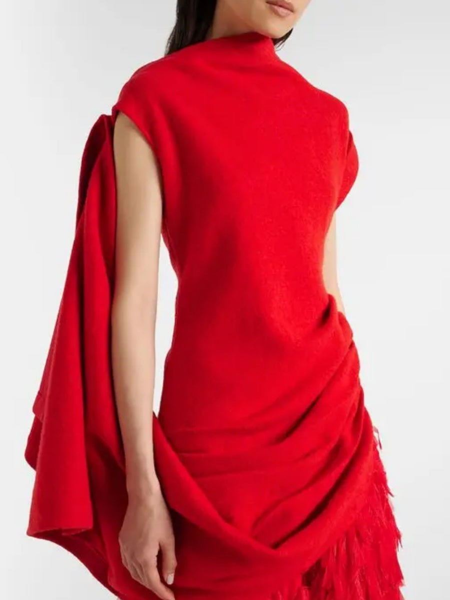 Asymmetrical Draped Top