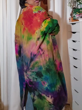 Tie Dye Coat