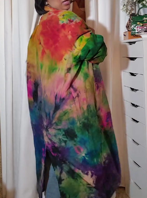 Tie Dye Coat