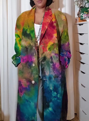 Tie Dye Coat